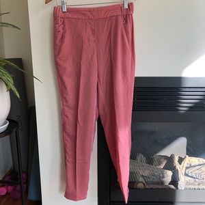J. Crew velvet pink pants | 00